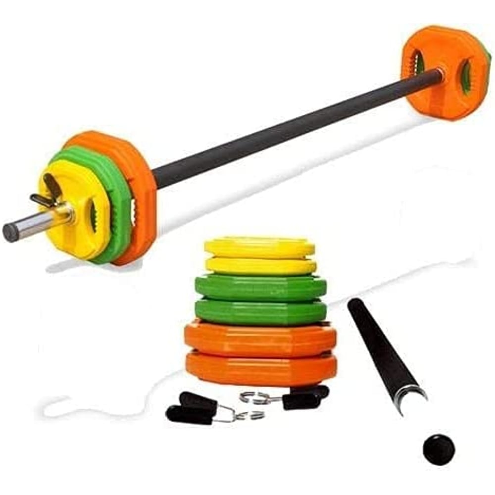ULTIMAX Fitness Body Pump Set - 1 Bar|2 x (1.25, 2.5, 5 kg) |2 Spring Locks ULTIMAX Fitness Body Pump Set - 1 Bar|2 x (1.25, 2.5, 5 kg) |2 Spring Locks