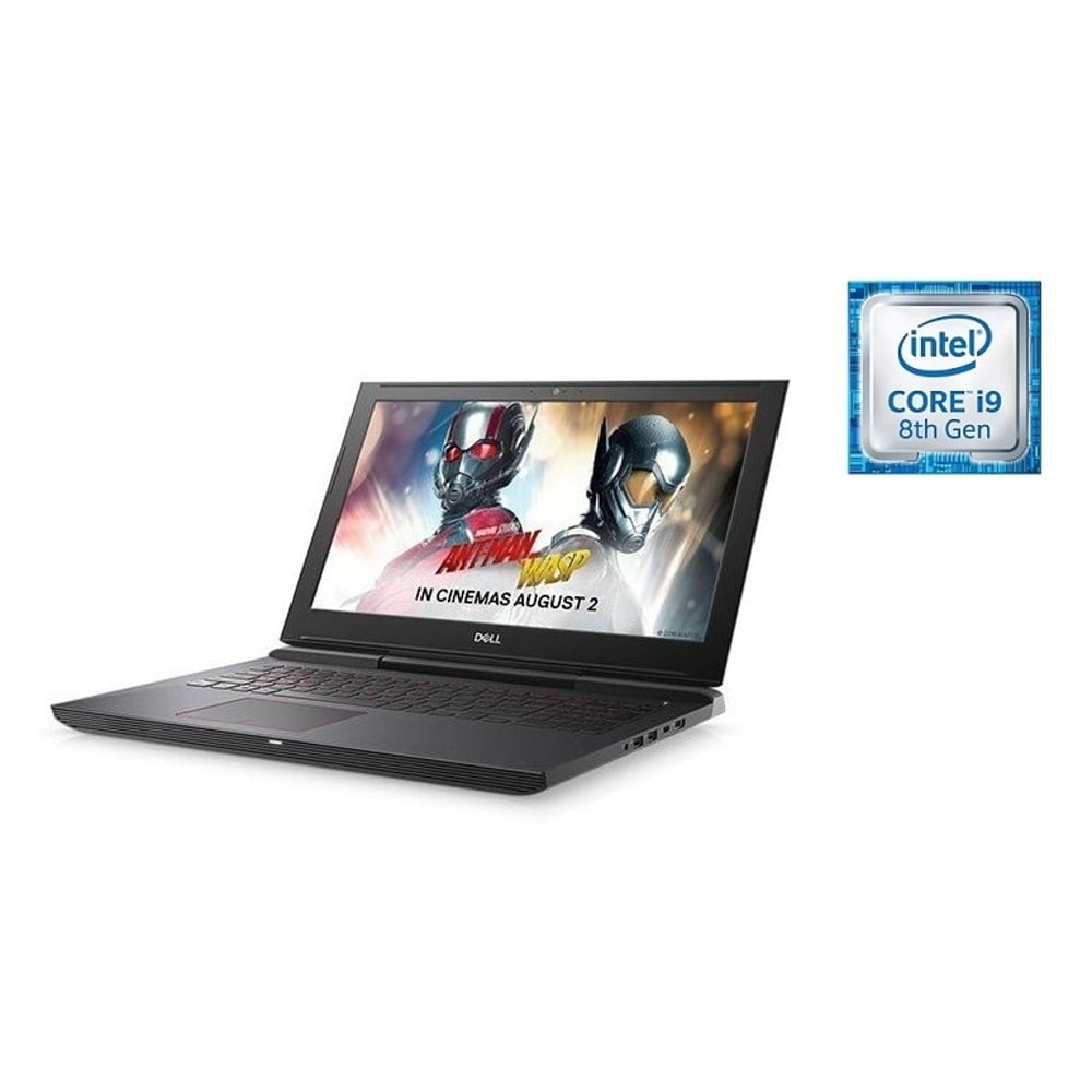 Dell Inspiron 15 5587 Gaming Laptop - Core i9 2.9GHz 16GB 1TB+256GB 6GB DOS 15.6inch FHD Black