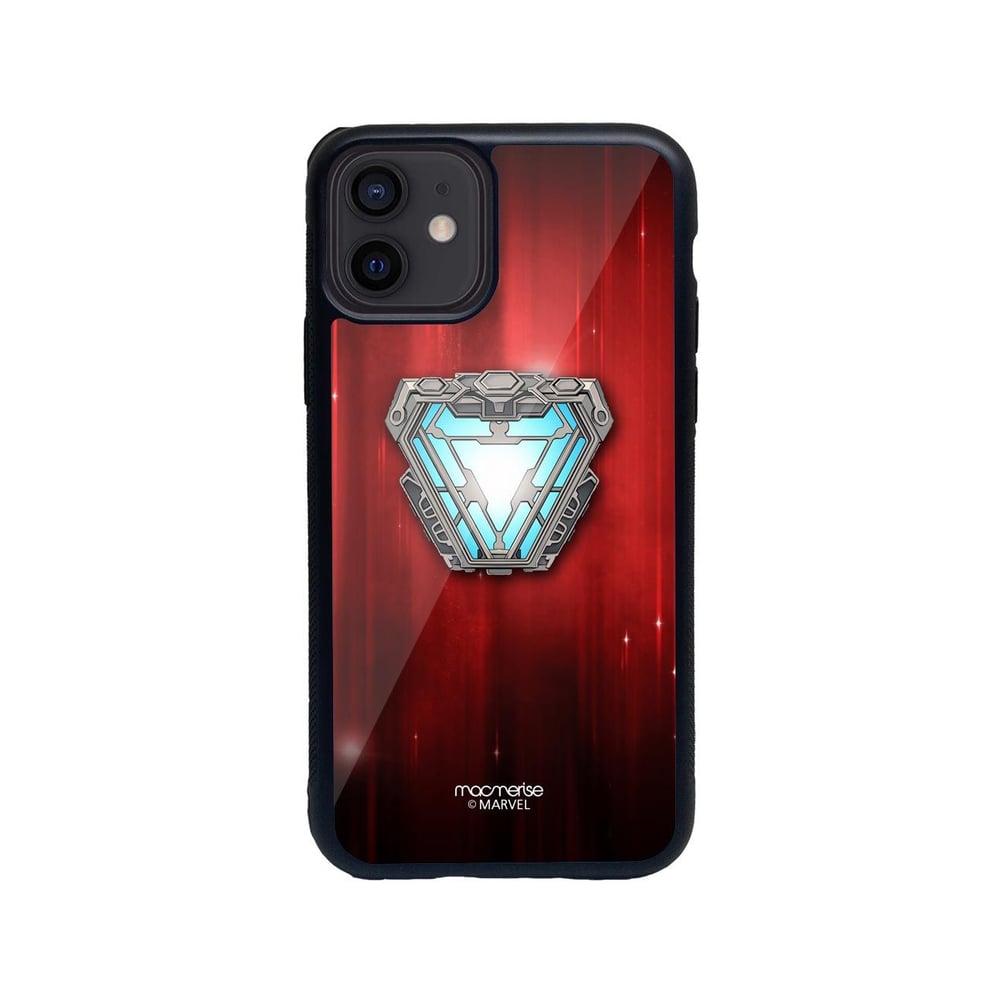 Macmerise Iron Man Infinity Arc Reactor - Glass Case For Iphone 12 Mini