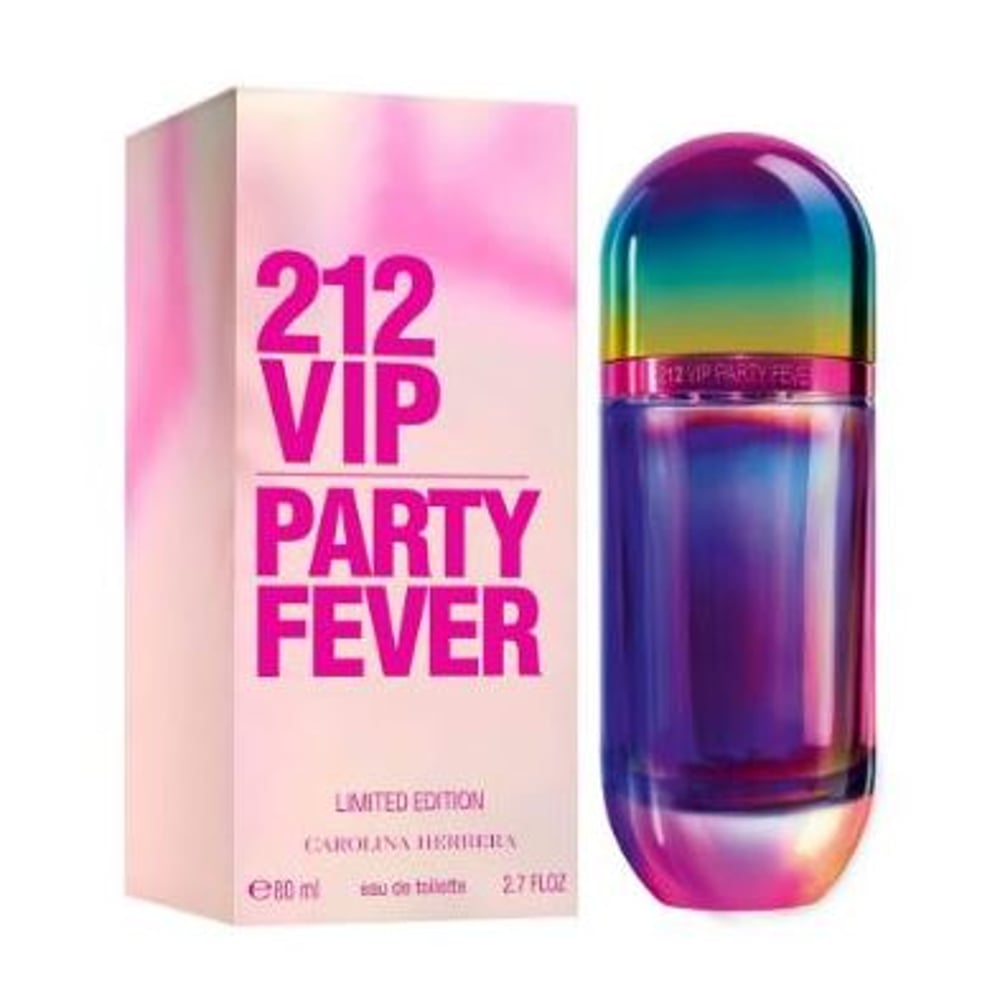 Carolina Herrera 212 VIP Party Fever Perfume For Women 80ml Eau de Toilette
