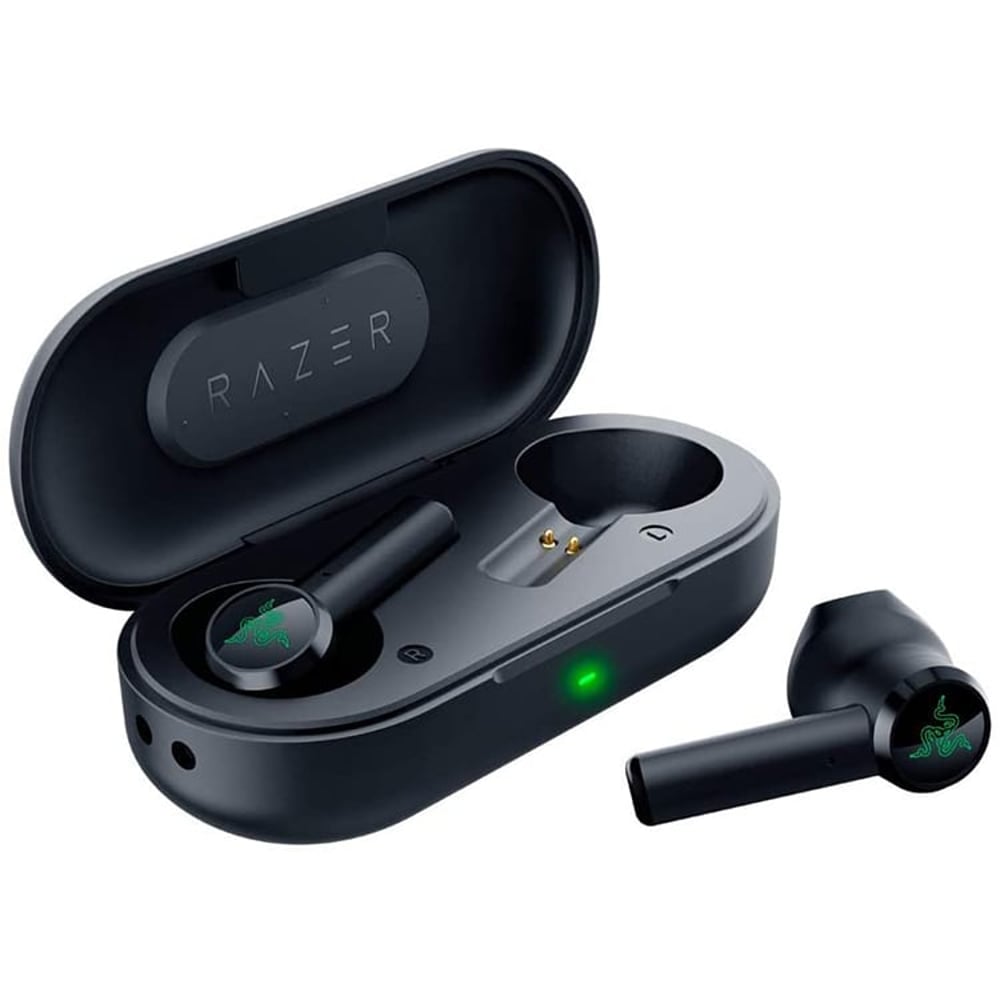 Razer Hammerhead True Wireless Bluetooth Earbuds Water Resistant - Matte Black