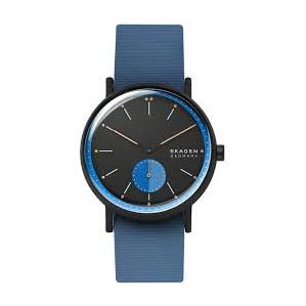 Skagen Signatur Blue Silicone Men Watch SKW6539 Skagen Signatur Blue Silicone Men Watch SKW6539