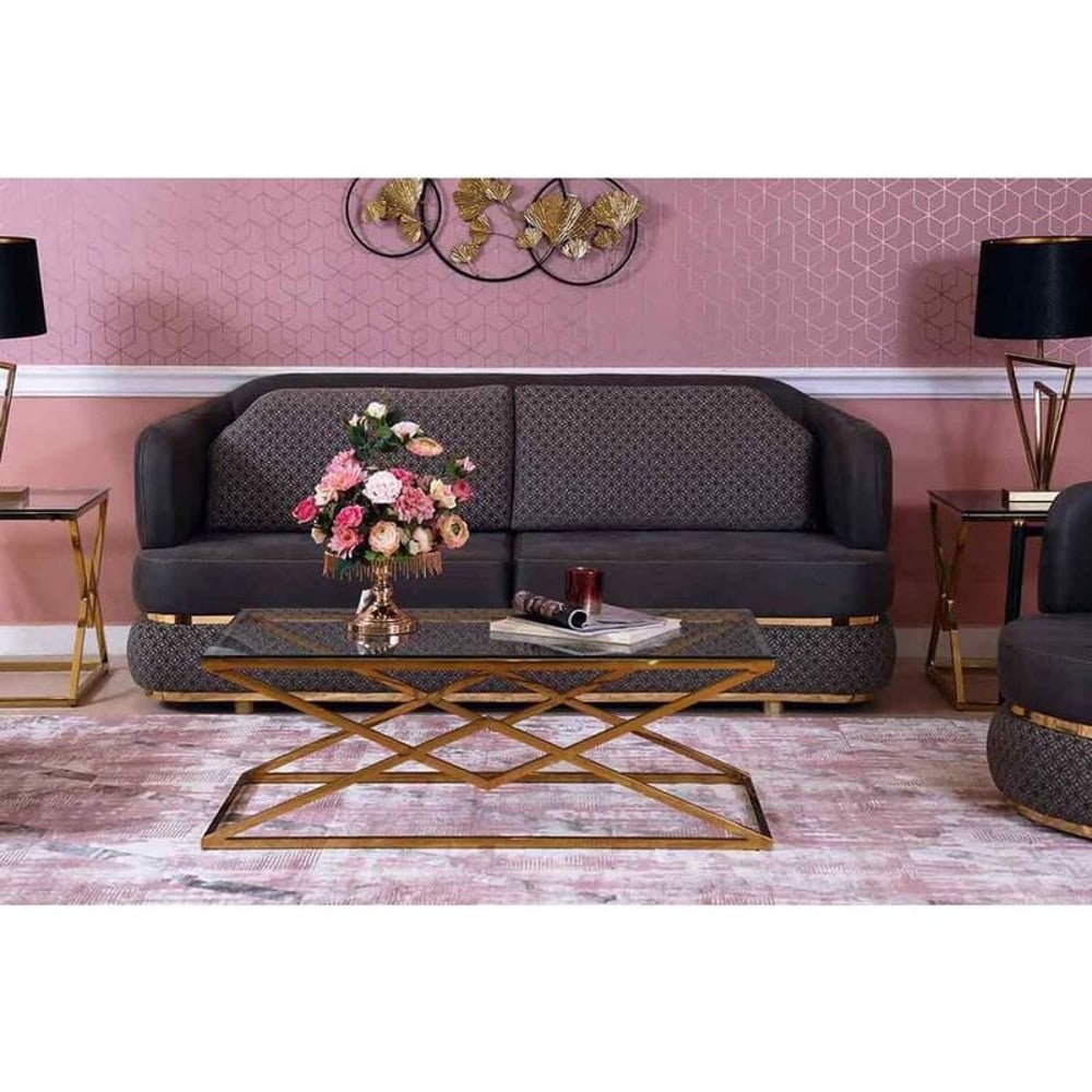 Pan Emirates Ambience 3 Seater Sofa 211 x 95 x 90cm Pan Emirates Ambience 3 Seater Sofa 211 x 95 x 90cm