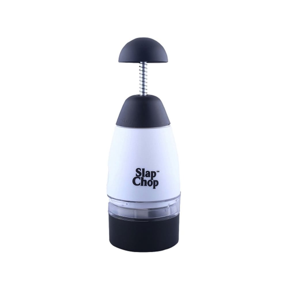 Telemall Slap Chop Food Chopper White/Black 25x8.5centimeter Telemall Slap Chop Food Chopper White/Black 25x8.5centimeter