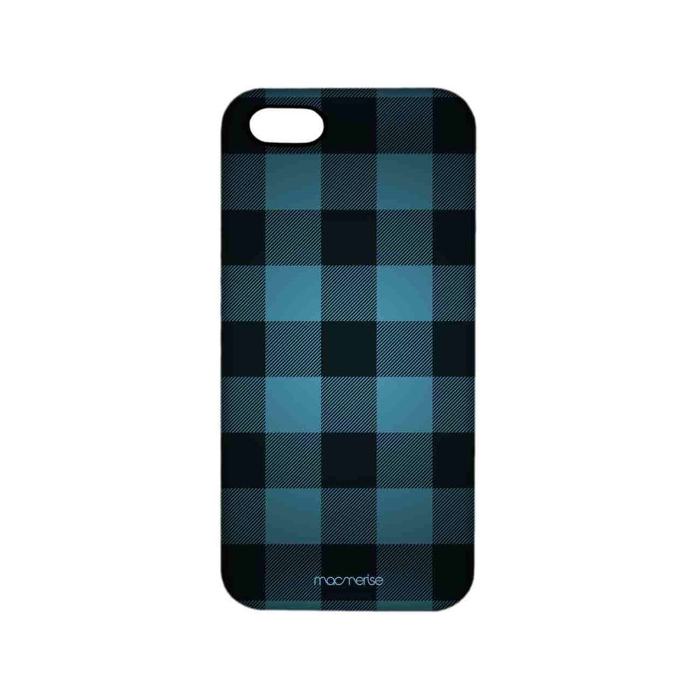 Macmerise Checkmate Blue - Sleek Phone Case For Iphone 5/5s