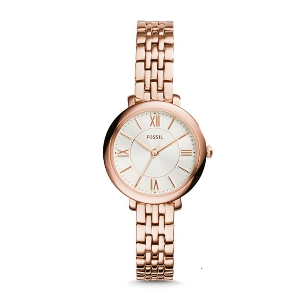 Fossil ES3799 Jacqueline Mini Rose-Tone Stainless Steel Watch