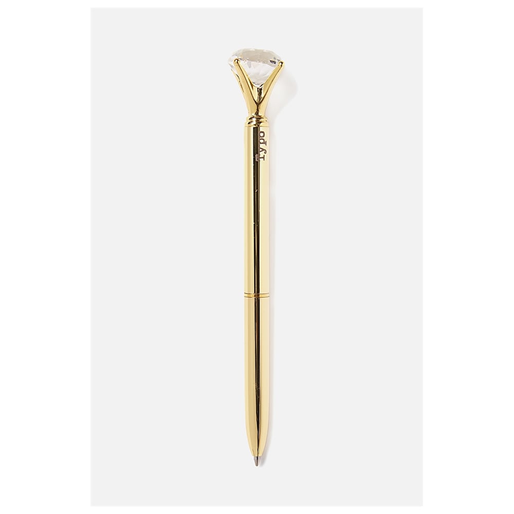 TYPO Diamond Ballpoint Pen Soft Gold