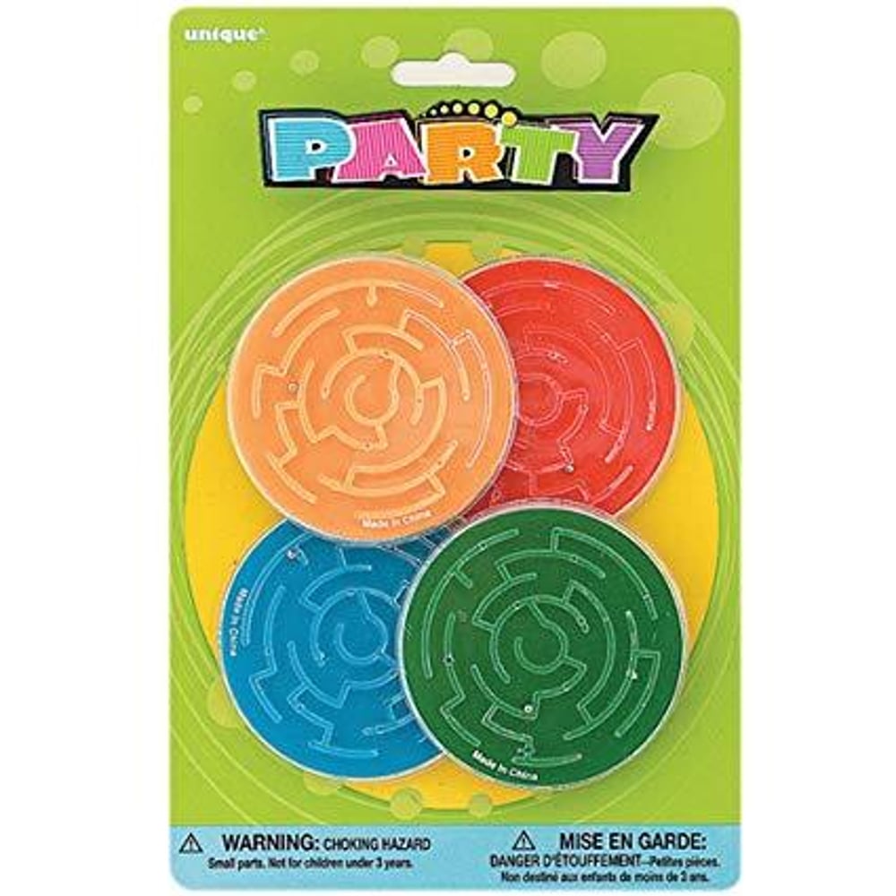 Unique- Ball Maze Games 6pcs Unique- Ball Maze Games 6pcs