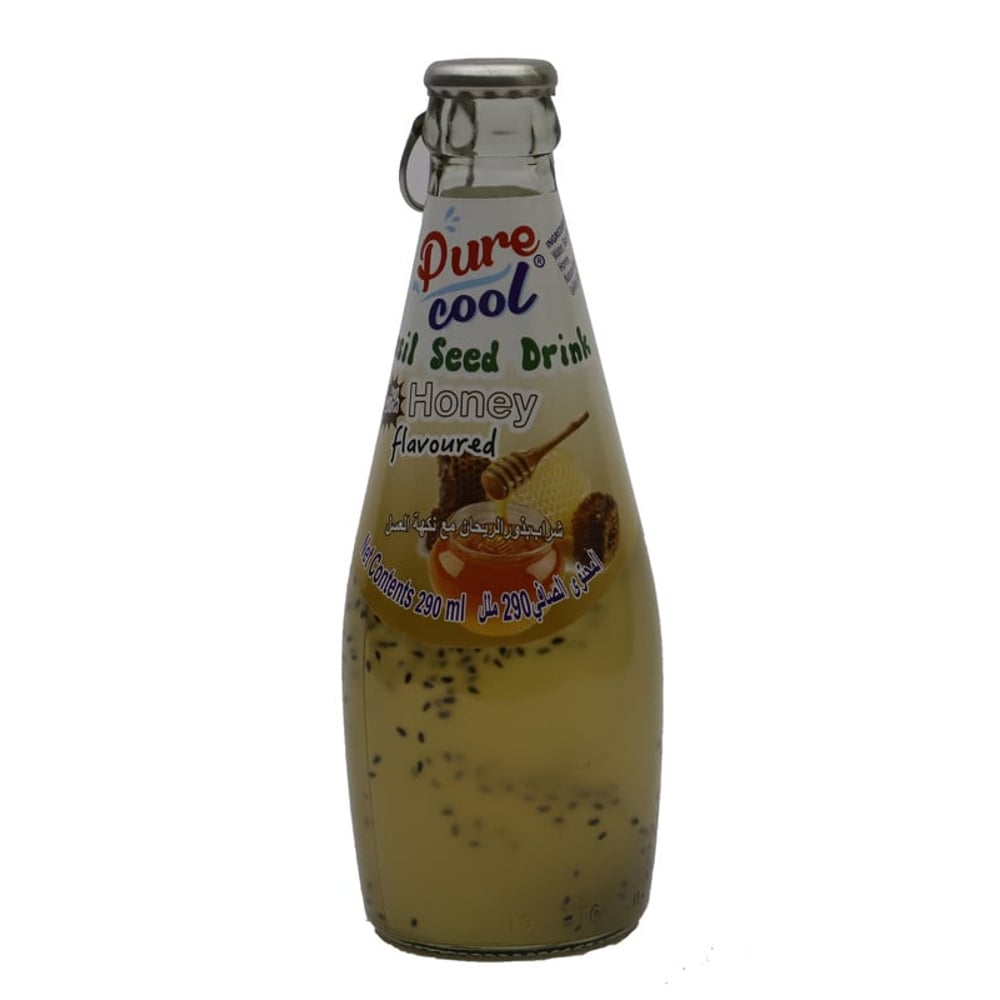 Pure Cool Basil Seed Drink Honey 290ml