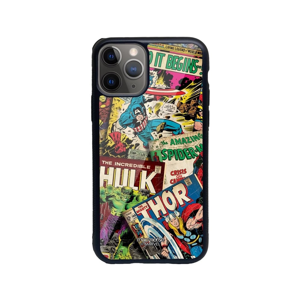 Macmerise Marvel Comics Collection - Glass Phone Case For Iphone 11 Pro Max