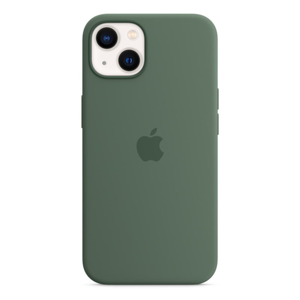 Apple iPhone 13 Silicone Case with MagSafe - Eucalyptus Apple iPhone 13 Silicone Case with MagSafe - Eucalyptus
