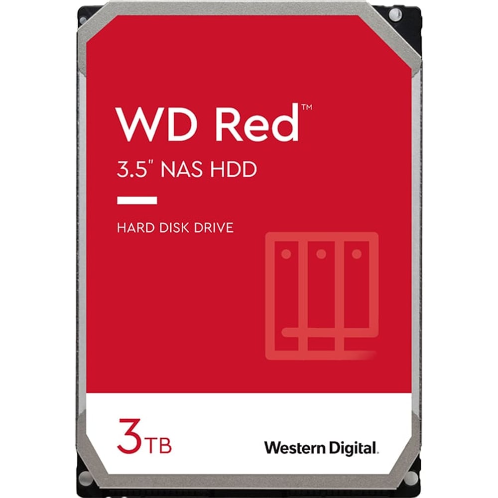 Wd 3tb Nas Internal Hard Drive - 5400 Rpm Class, Sata 6 Gb/s, 64 Mb Cache, 3.5