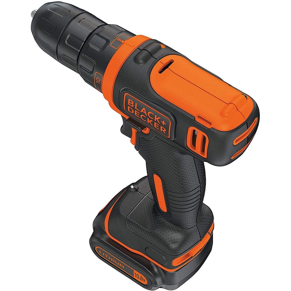 Black and Decker Drill Driver 10.8V Compact Cordless Lithium BDCDD12-B5