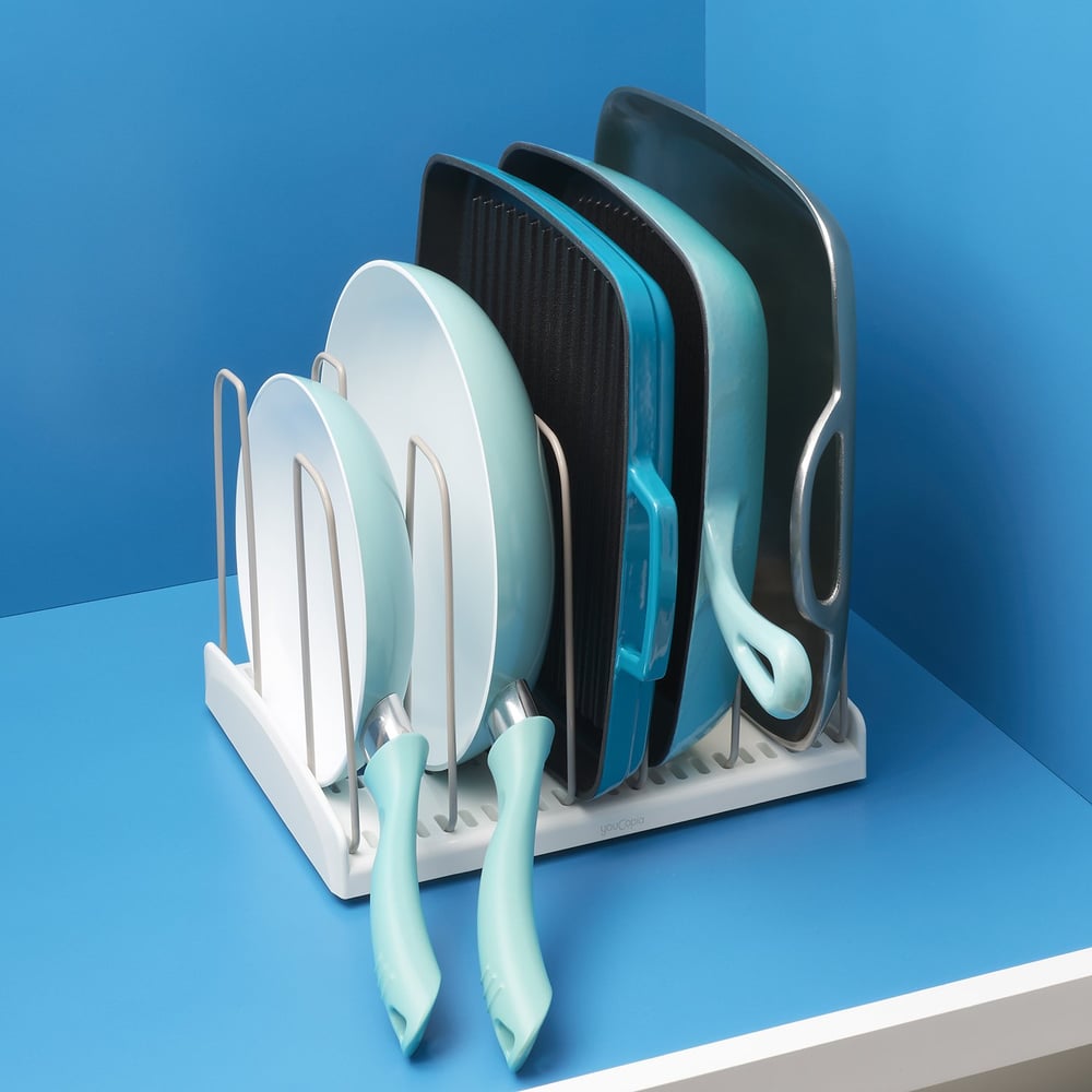 YouCopia StoreMore Adjustable Cookware Rack White