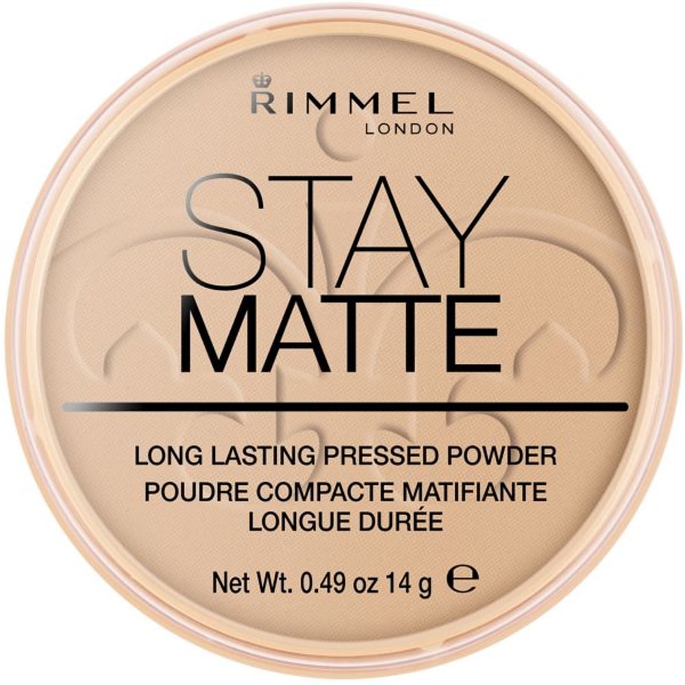 Rimmel London 18004 Stay Matte Pressed Powder Shade 004 Sandstorm