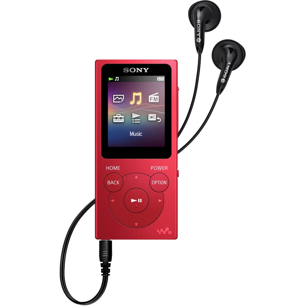 Sony NWE394 Walkman Digital Music Player 8GB Red