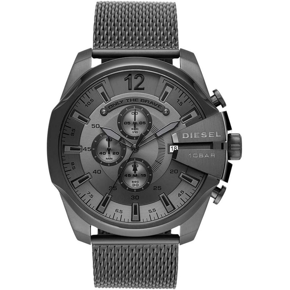 Diesel Mega Chief Gunmetal Stainless Steel Analog Men Watch DZ4527 Diesel Mega Chief Gunmetal Stainless Steel Analog Men Watch DZ4527