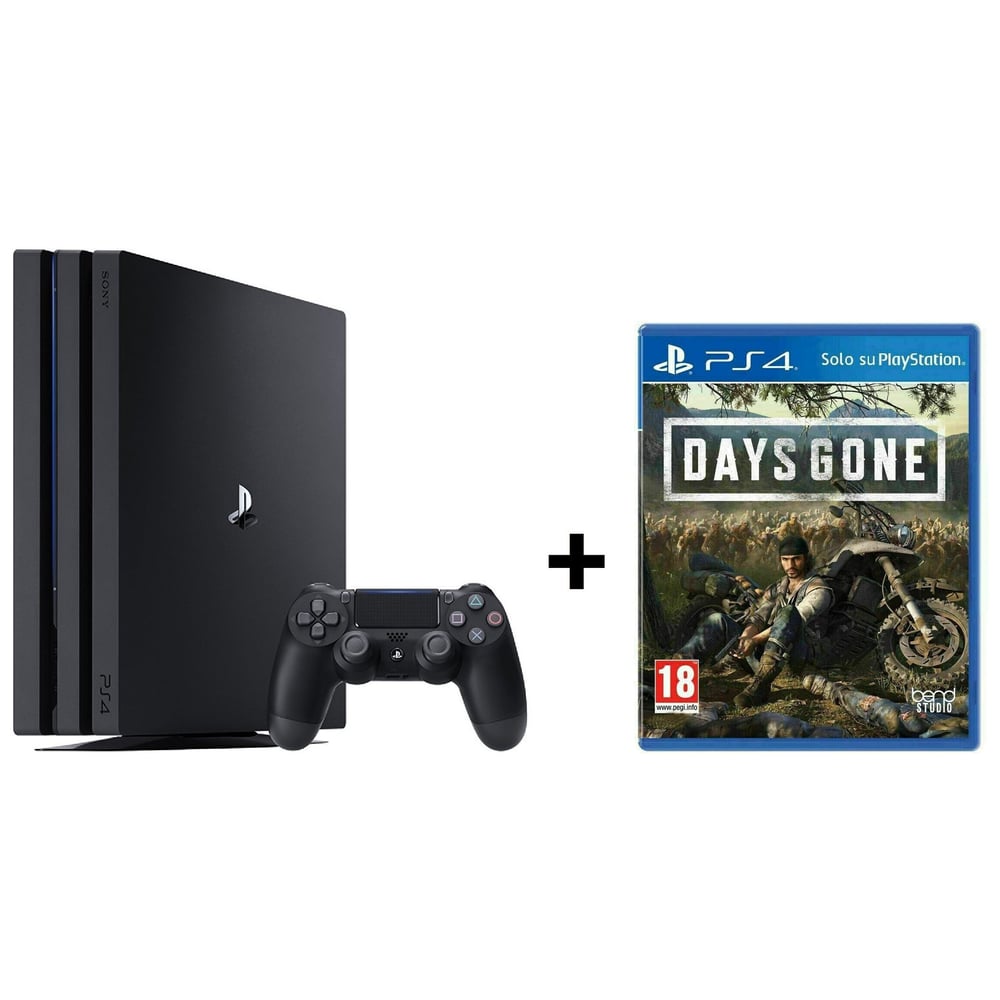 Sony PS4 Pro Gaming Console 1TB Black + PS4 Days Gone Game Bundle