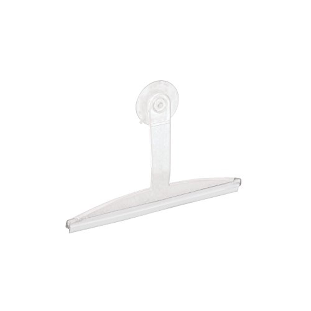 Idesign Plastic Plastic Suction Squeegee With Storage Hook Shower, Window, And Mirror Accessory For Master, Guest, Kids' Bathroom Cleaning, 12 Idesign Plastic Plastic Suction Squeegee With Storage Hook Shower, Window, And Mirror Accessory For Master, Guest, Kids' Bathroom Cleaning, 12