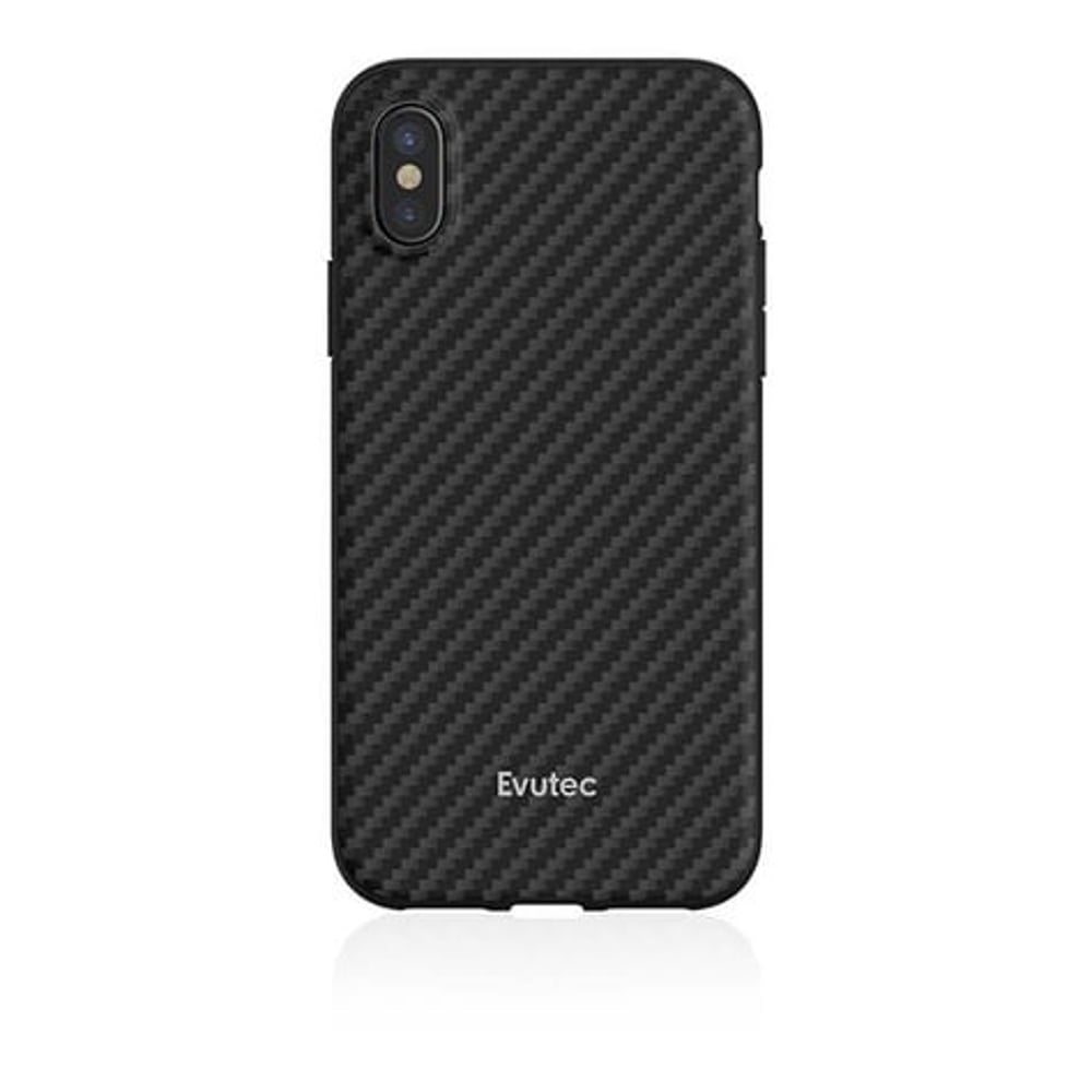 Evutec AER Karbon Case Black With AFIX For iPhone XR Evutec AER Karbon Case Black With AFIX For iPhone XR
