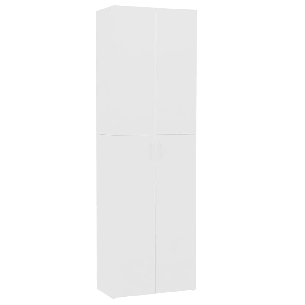 vidaXL Office Cabinet White 60x32x190 cm Engineered Wood