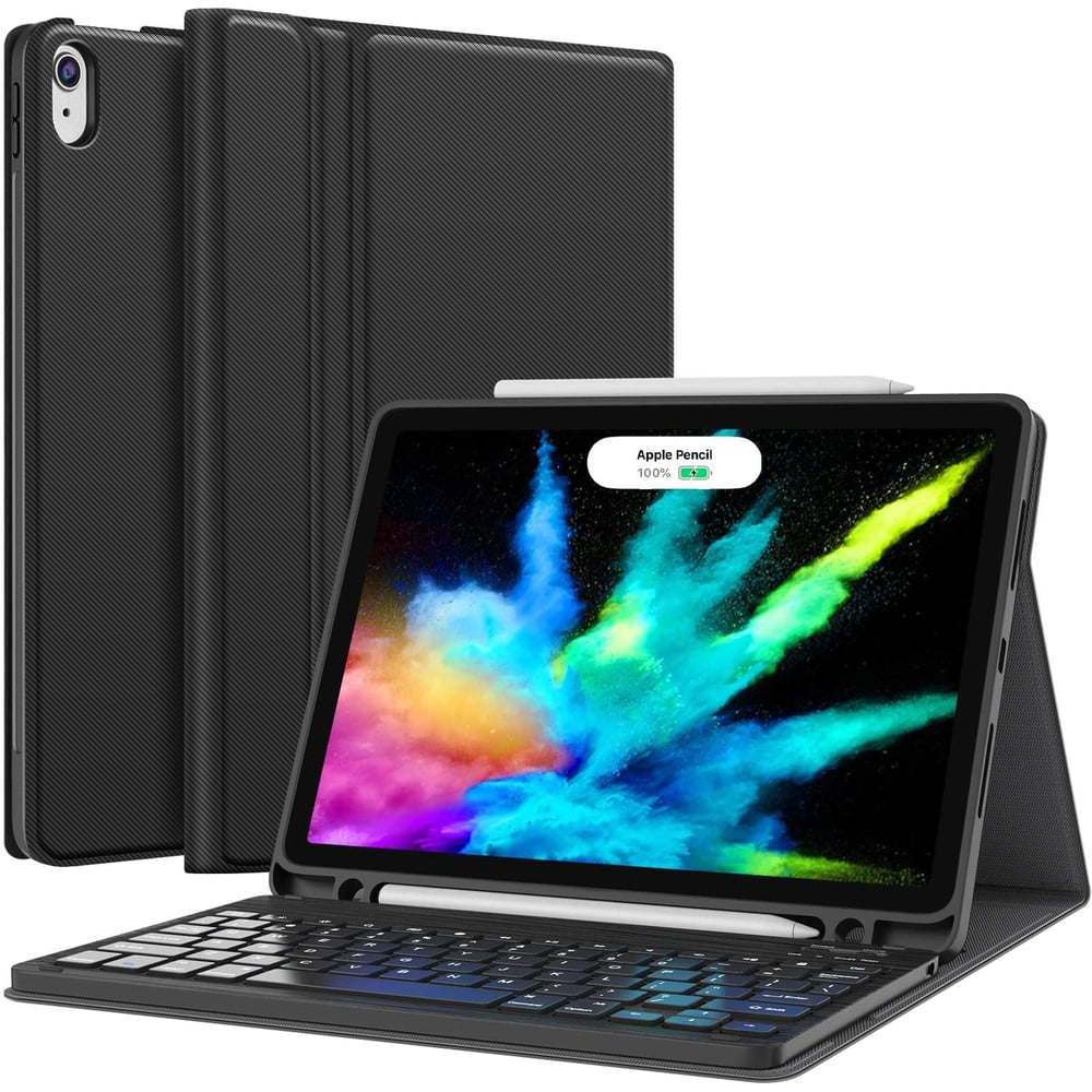 Qtek iPad 11 Pro 2020 Case with Keyboard