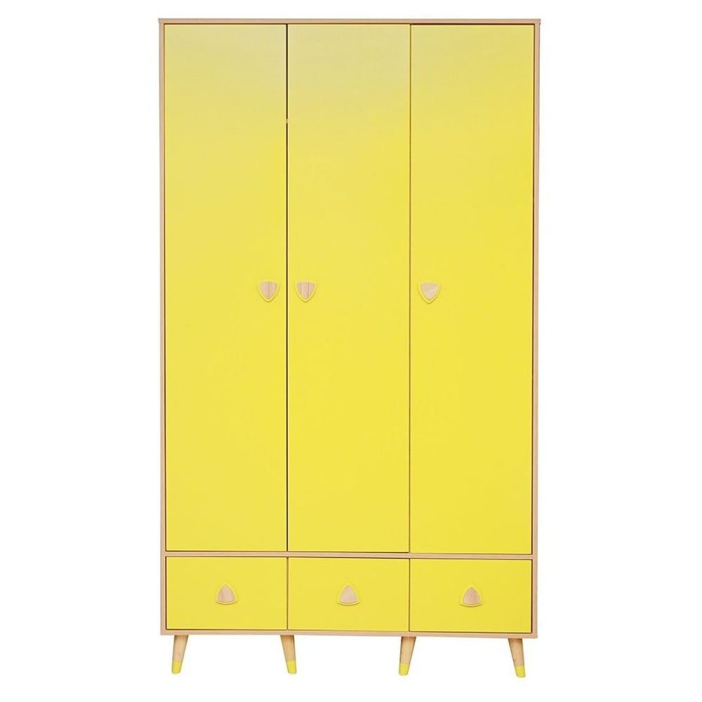 Pan Emirates Montclaire 3 Door Kids Wardrobe