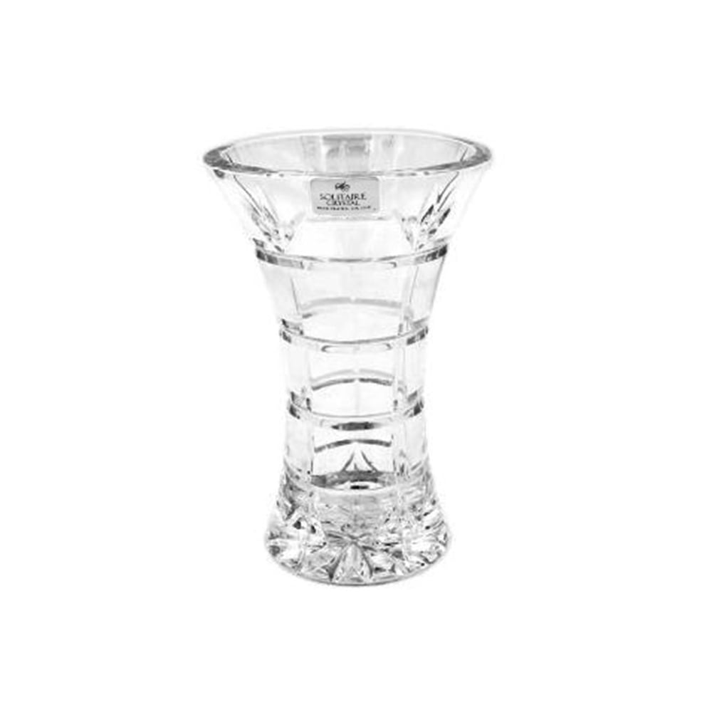 Solitaire Crystal 15cm Vase