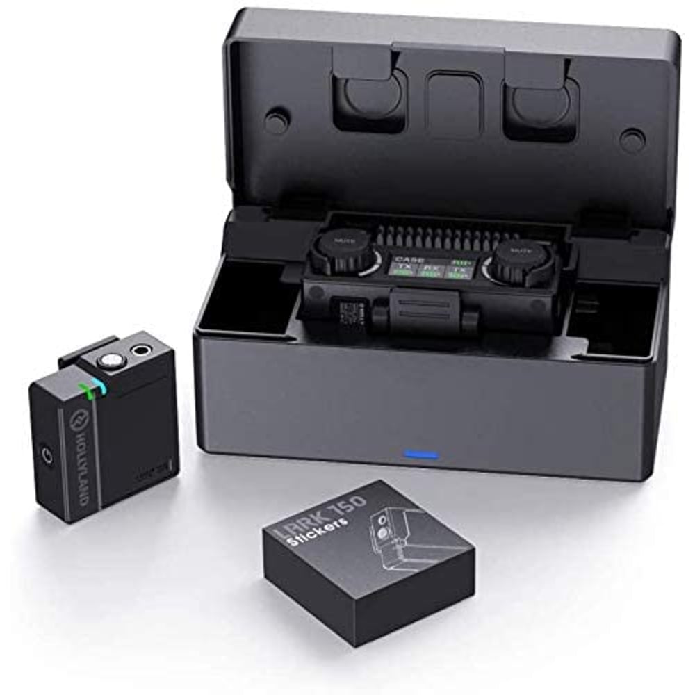 Hollyland Lark 150 Solo Wireless Microphone System (2.4 Ghz, Black)