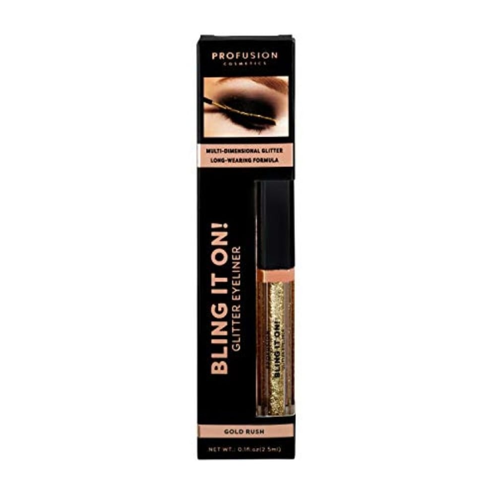 Profusion Cosmetics Bling It On Glitter Eyeliner - Gold Rush Profusion Cosmetics Bling It On Glitter Eyeliner - Gold Rush