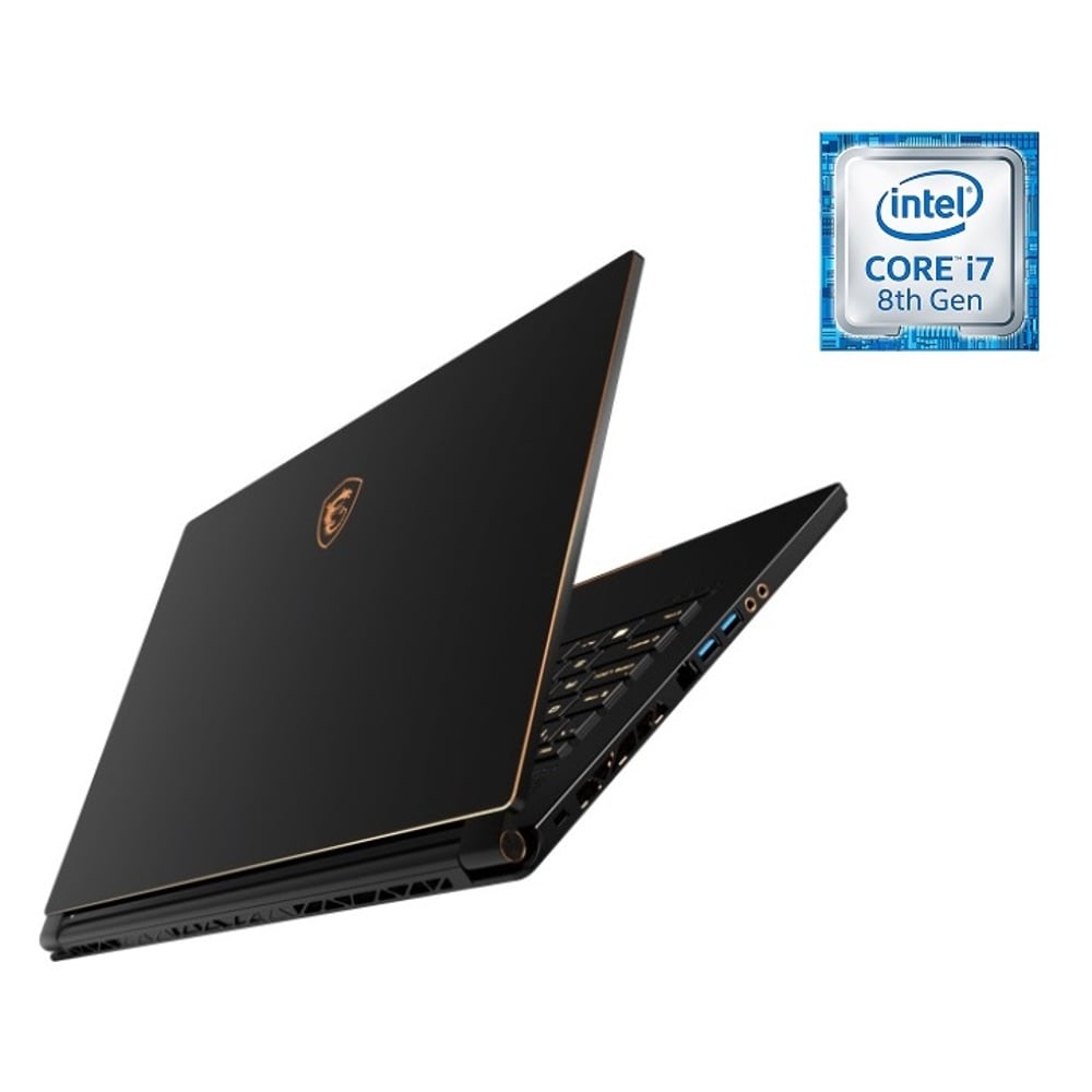 MSI GS65 Stealth Thin 8RF Gaming Laptop - Core i7 2.2GHz 16GB 512GB 8GB Win10 15.6inch FHD Black