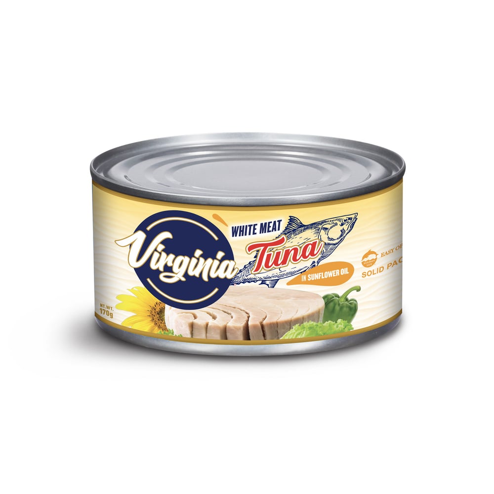 Tuna W/meat Solid In S/f Oil 170gm