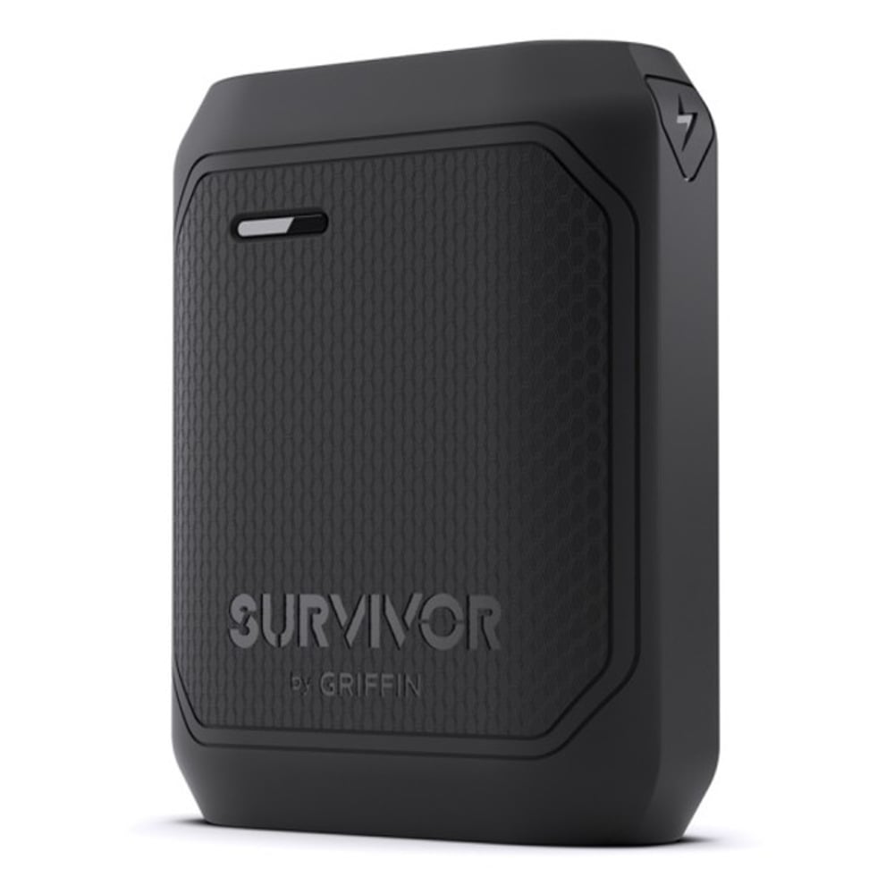 Griffin Survivor Power Bank 10050mAh Black/White