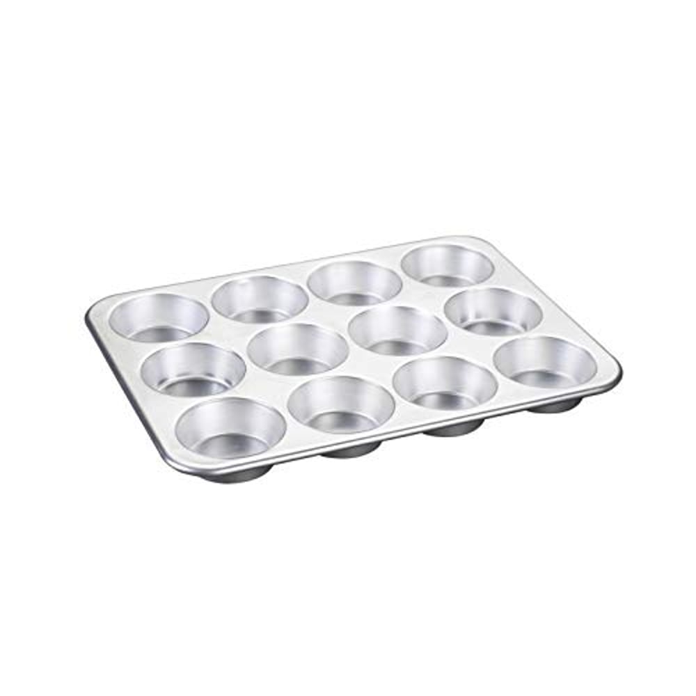 Nordic Ware Natural Aluminum Commercial Muffin Pan, 12 Cup Nordic Ware Natural Aluminum Commercial Muffin Pan, 12 Cup