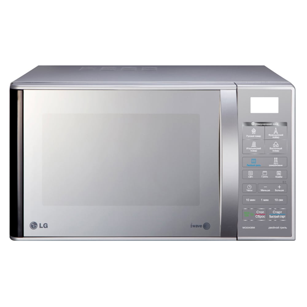 Buy online Best price of LG Grill Microwave Oven MH7043BARS in Egypt