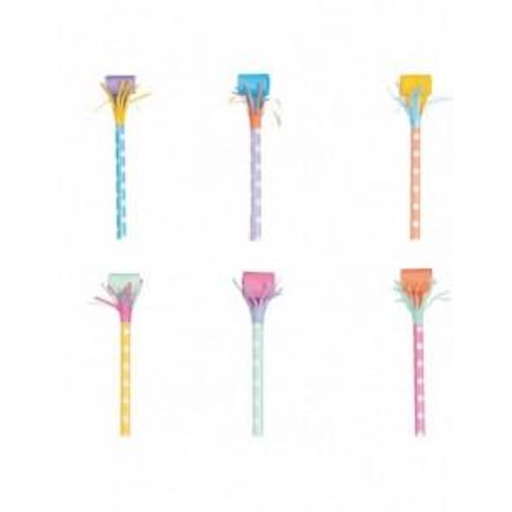 Unique- Long Stem Blowouts Brightfringe 6pcs