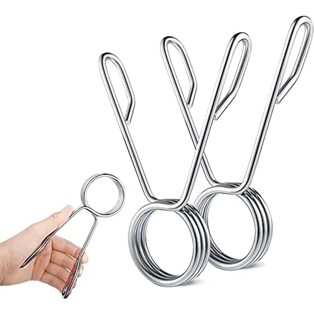ULTIMAX 2 Pieces Dumbbell Spring Clips, Olympic Barbell Clamps Locking Collars Clips for Weightlifting Exercise Fitness Training Supplies-2 Inch ULTIMAX 2 Pieces Dumbbell Spring Clips, Olympic Barbell Clamps Locking Collars Clips for Weightlifting Exercise Fitness Training Supplies-2 Inch