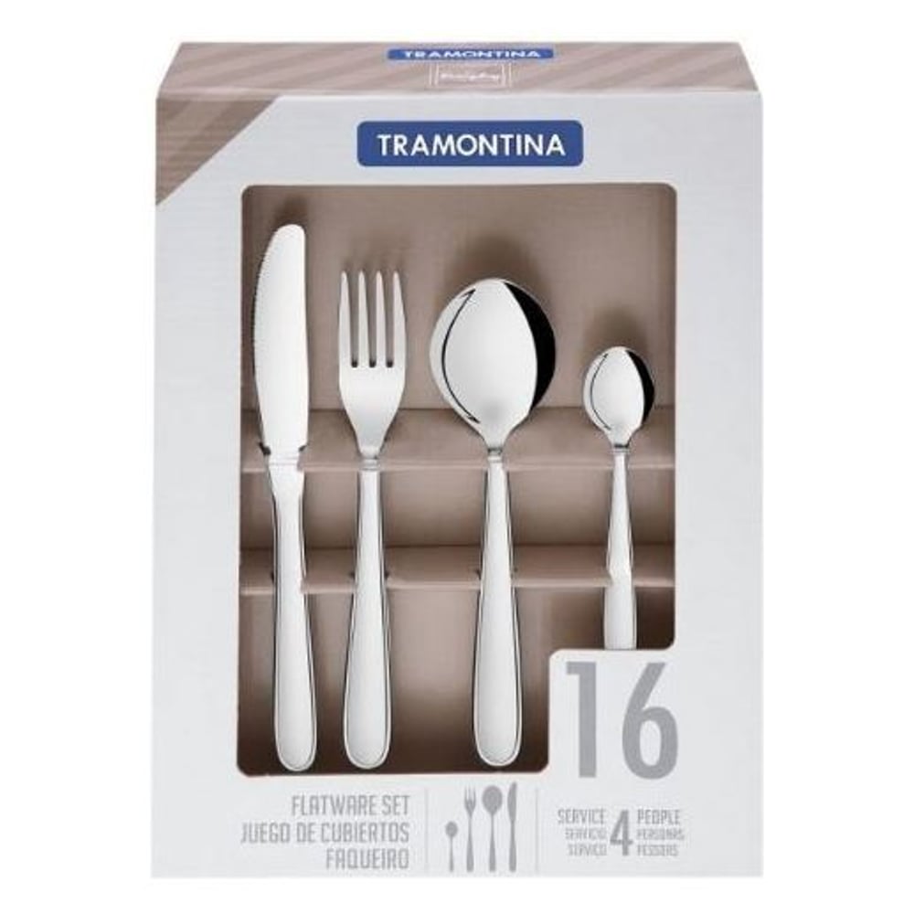 Tramontina Serving Spoon Flatware 16pc Set