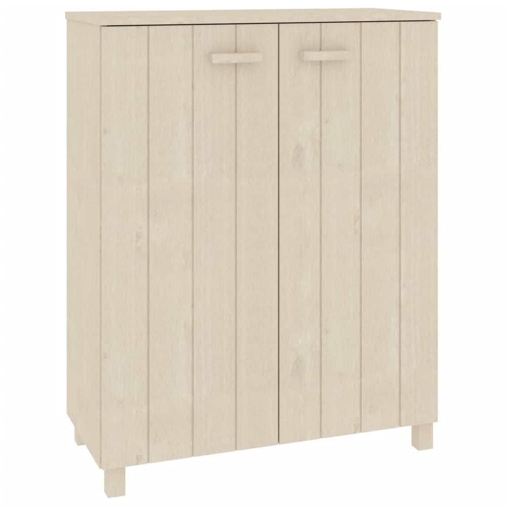 vidaXL Shoe Cabinet HAMAR Honey Brown 85x40x108 cm Solid Wood Pine vidaXL Shoe Cabinet HAMAR Honey Brown 85x40x108 cm Solid Wood Pine