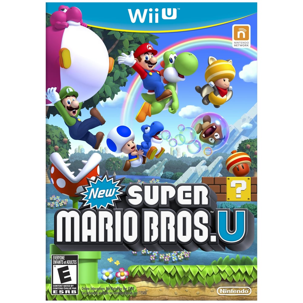 Nintendo WII U New Super Mario Bros U Game