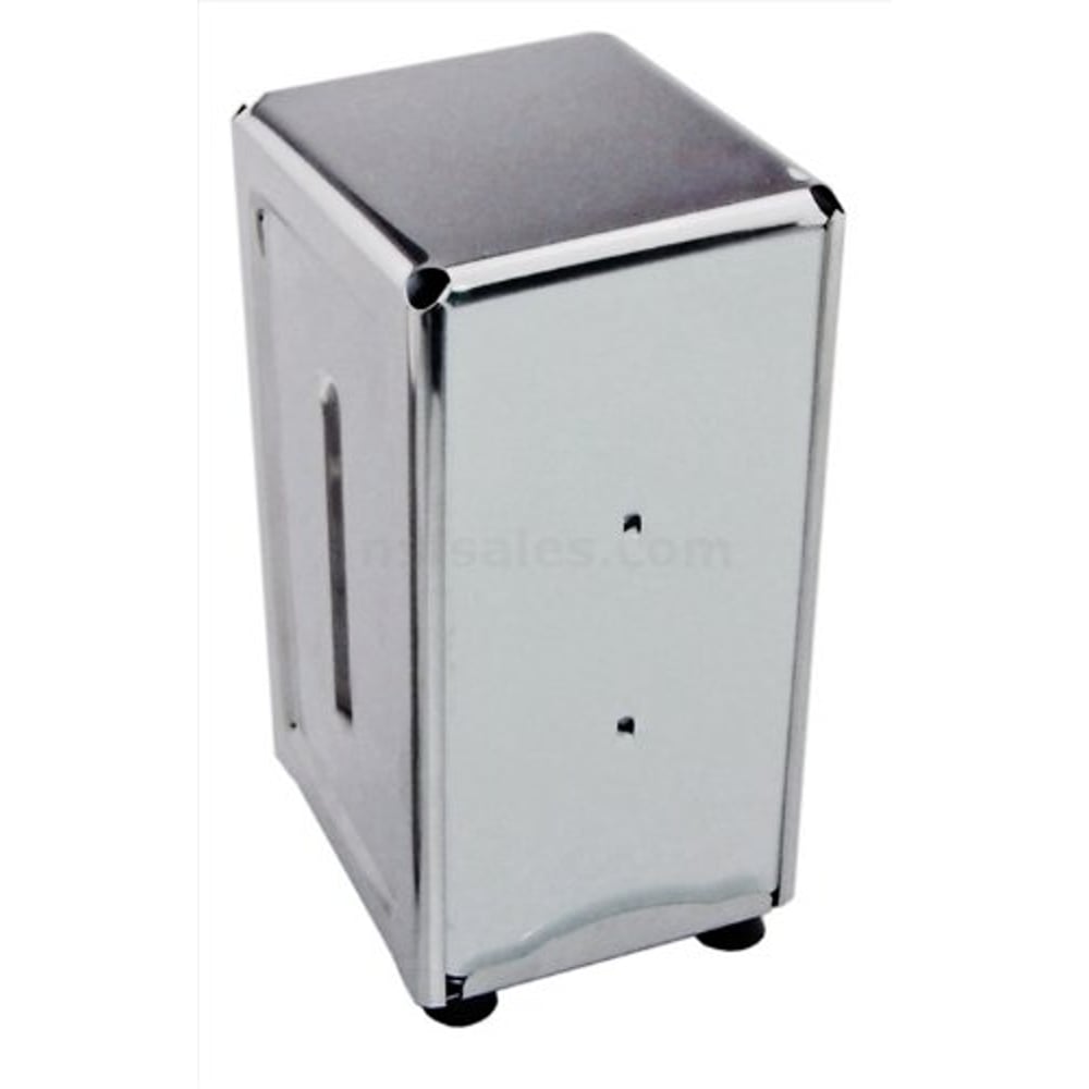 New Star Foodservice 24074 Stainless Steel Tall Napkin Dispenser, 3.875 By 4.75 By 7.5-Inch