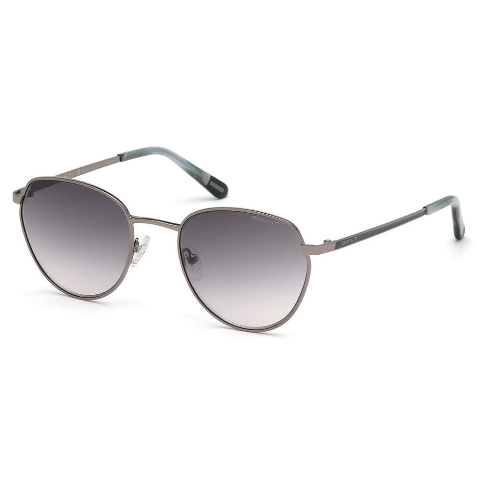 Gant GA-7109-10B-52 Unisex Sunglass Shiny Light Nickeltin/ Smoke