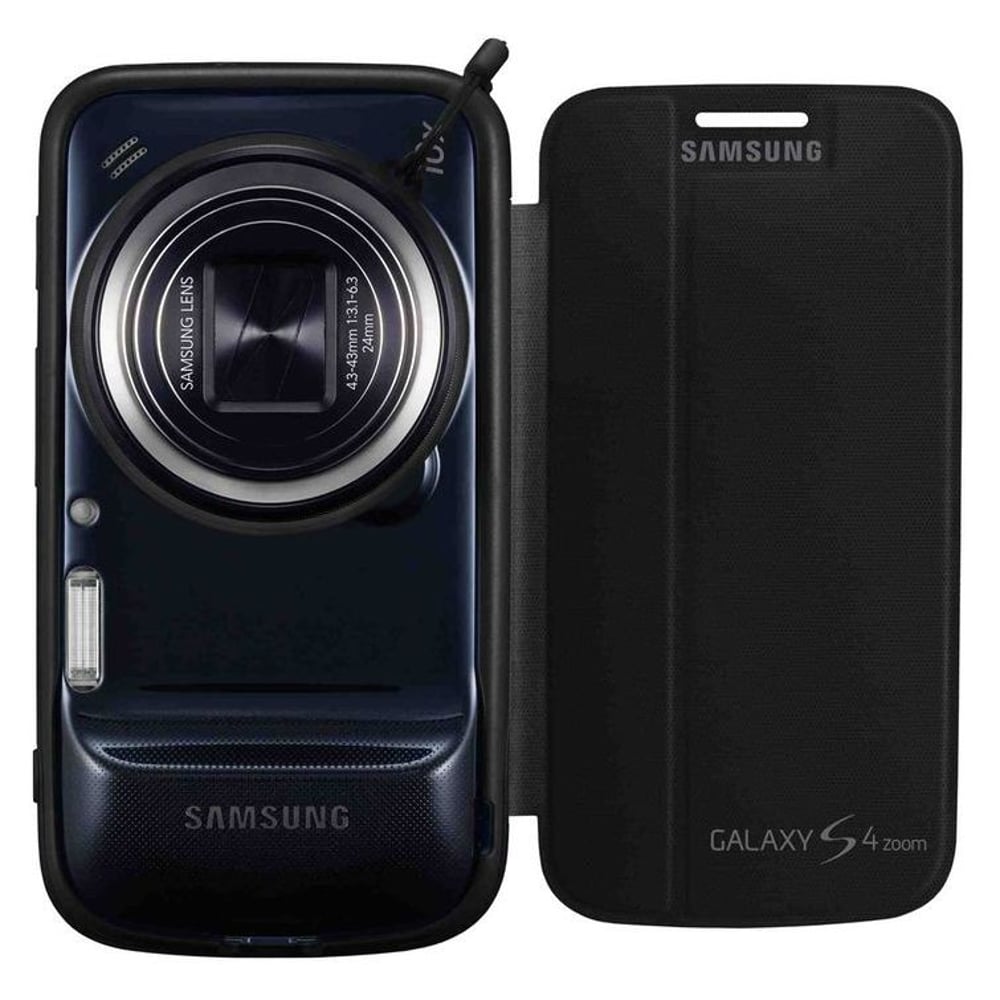 Samsung Galaxy S4 Zoom Flip Cover - Black
