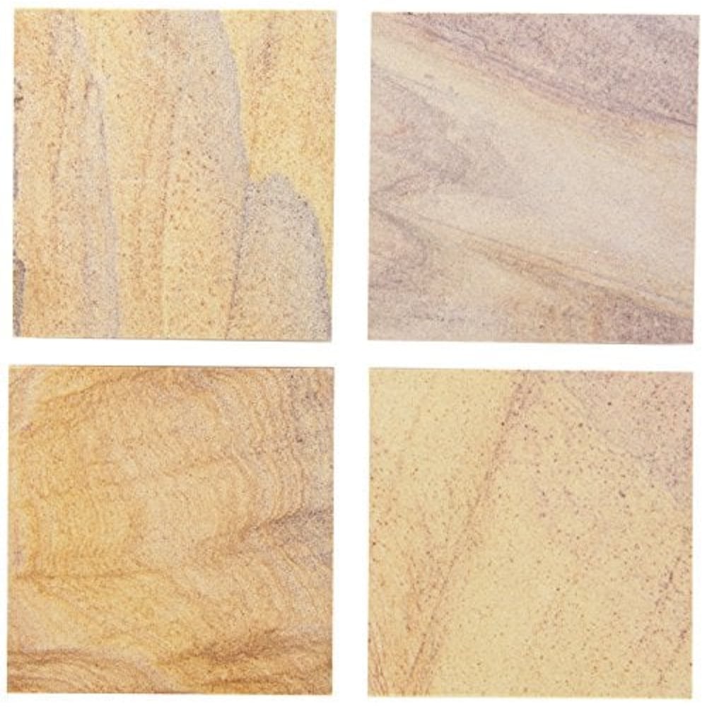Thirstystone Brand Rainbow, Multicolor All Natural Sandstone-Durable Stone With Varying Patterns, Every Coaster Is An Original, 4 Thirstystone Brand Rainbow, Multicolor All Natural Sandstone-Durable Stone With Varying Patterns, Every Coaster Is An Original, 4