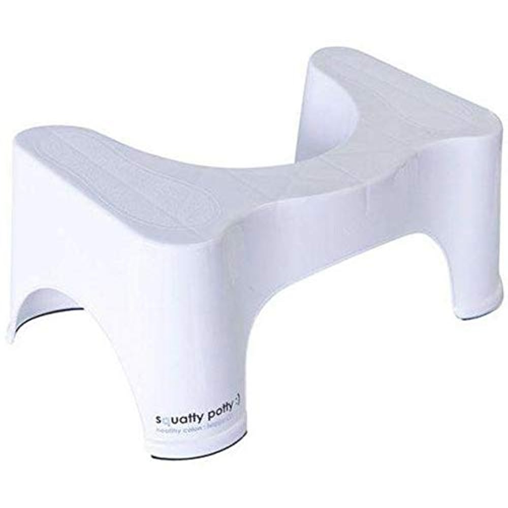 Squatty Potty Ecco Toilet Stool White 7Inch