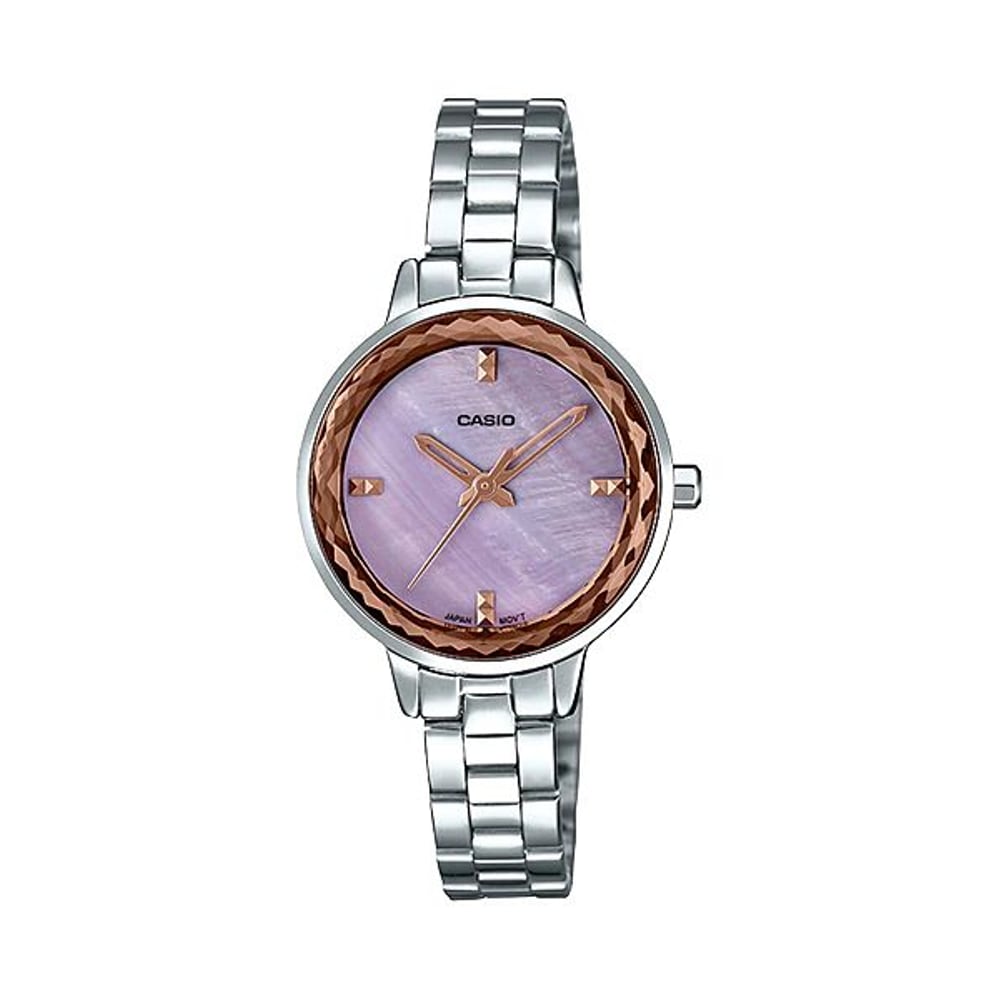 Casio LTP-E162D-4ADF EnticerStainless SteelAnalog Watch Women