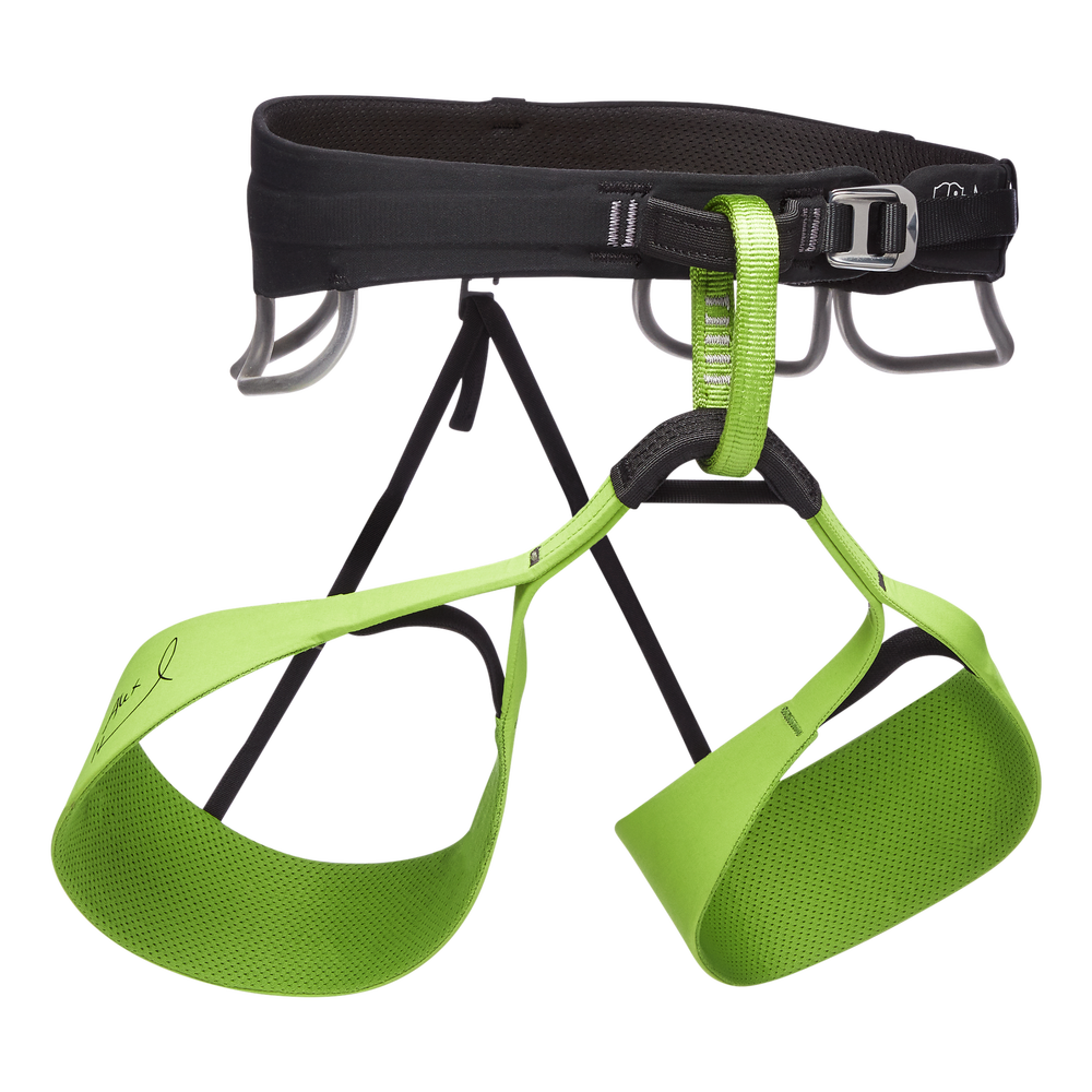 Black Diamond Solution Harness, Men, Medium, Verde (honnold Edition)