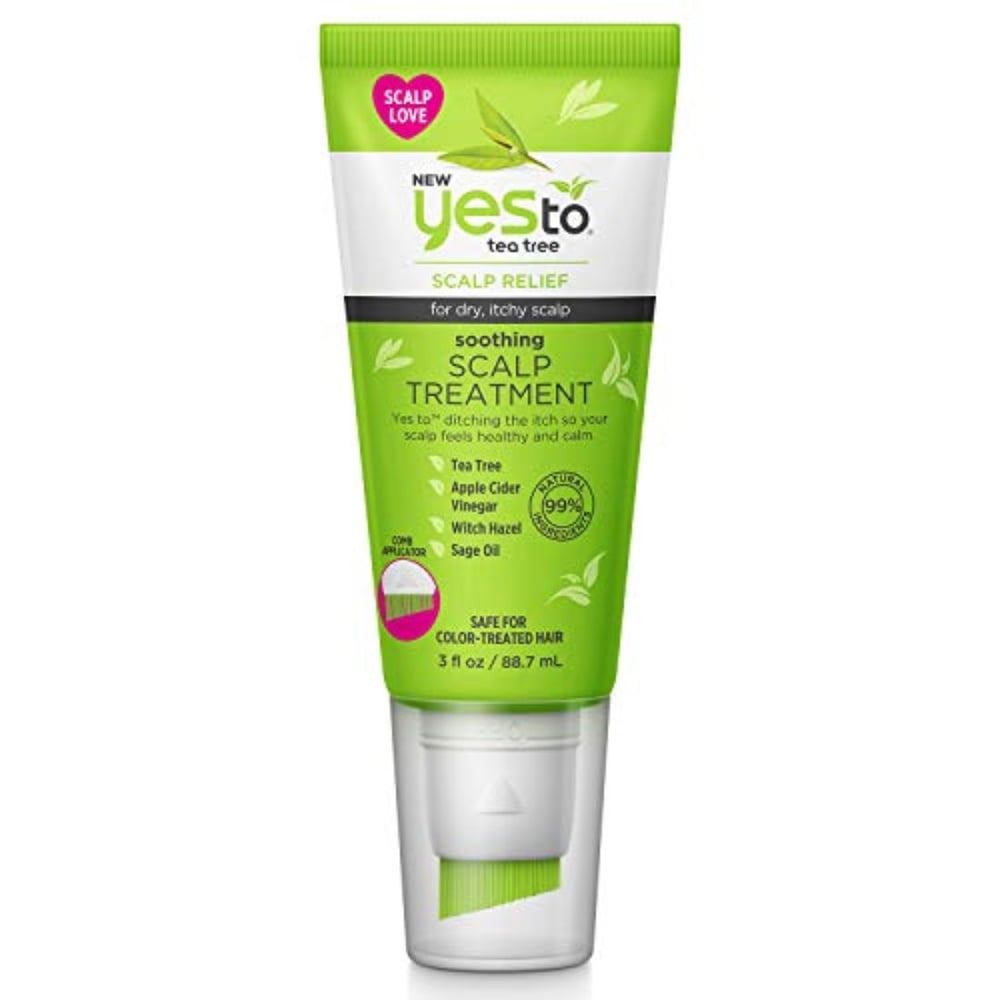 Yes To Tea Tree Scalp Relief Soothing Treatment For Dry Itchy Scalps, 3 Fluid Ounce 8033348