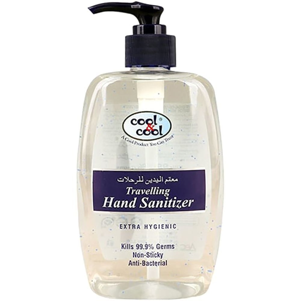 Cool & Cool Hand Sanitizer Gel Travelling 500ml