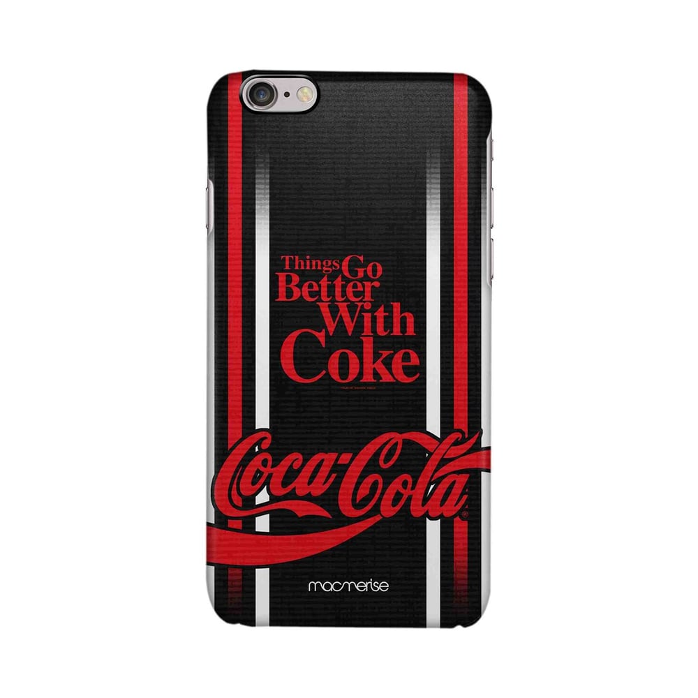 Better With Coke Black - Sleek Case for iPhone 6S Better With Coke Black - Sleek Case for iPhone 6S